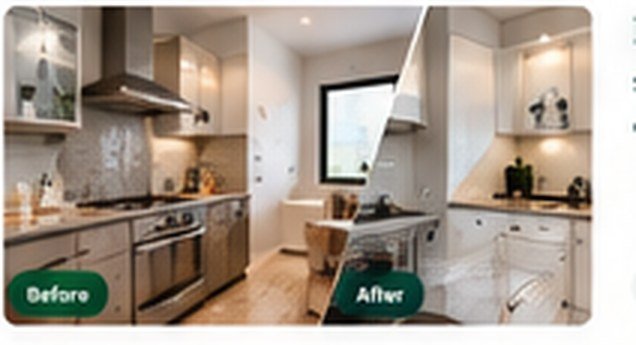 Kitchen cleaning result
